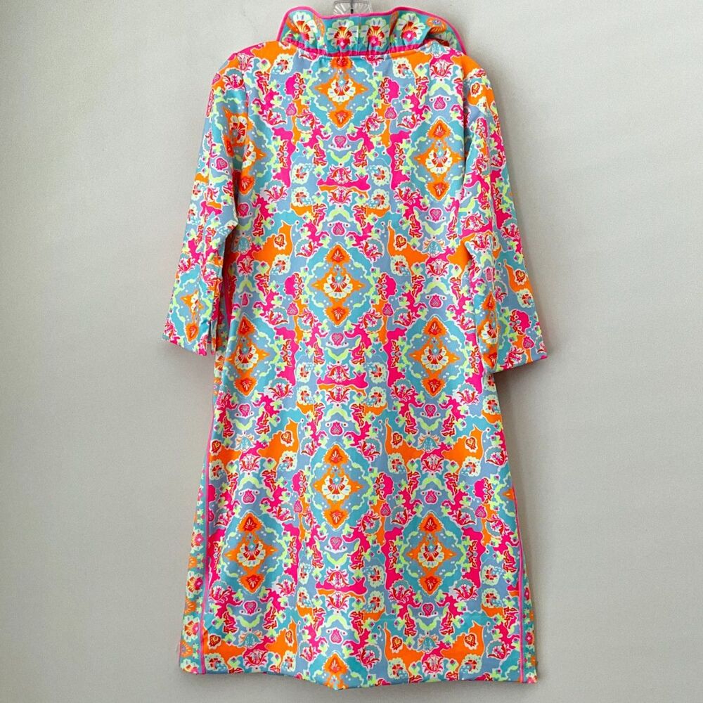 Gretchen Scott Stand Up Ruffle Neck Dress XL - Picture 3 of 9